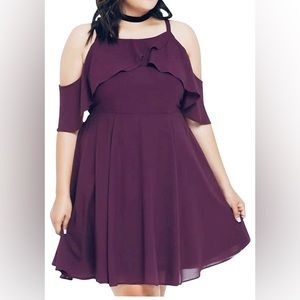Torrid Shoulder-less Dress